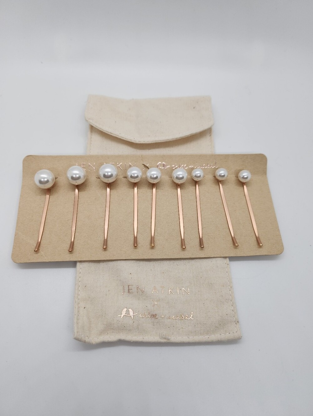 Jen Atkin X Chloe + Isabel Pearl Pin Set